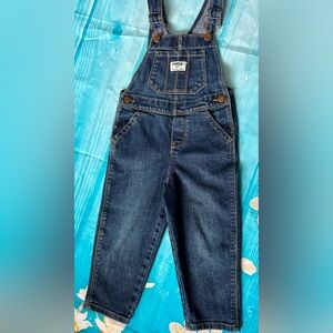 Oshkosh Glitter Overalls 2T